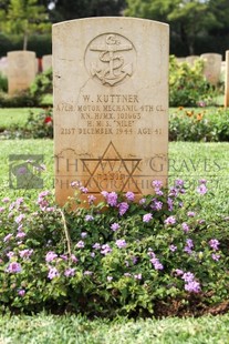 BEIRUT WAR CEMETERY - KUTTNER, WALTER